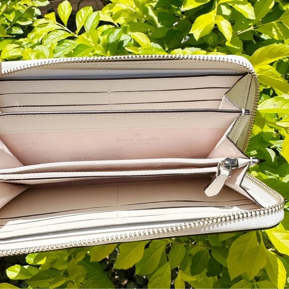 Kate Spade Dana Large Continental Wallet Cream Multi Shoreside Toss Floral - Picture 4 of 4